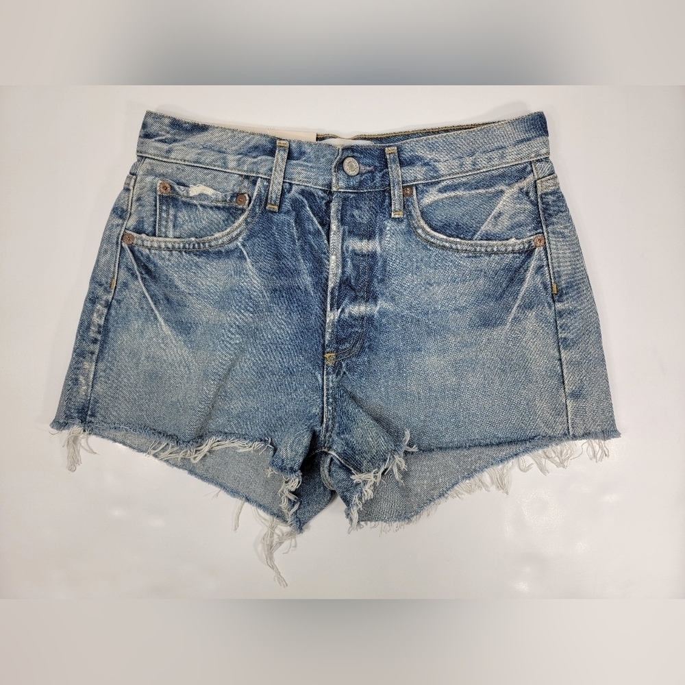 NWT AGOLDE Parker Vintage Dark Swapmeet Shorts Size 25